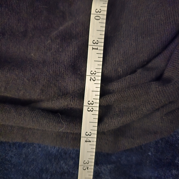 Reformation "Cotton Comfy" stretch fabric Black Draped Long Sleeve Dress XL - Picture 11 of 12